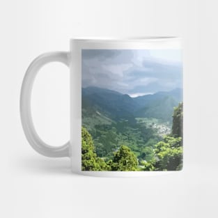 Basho Wayfarer Painting Mug